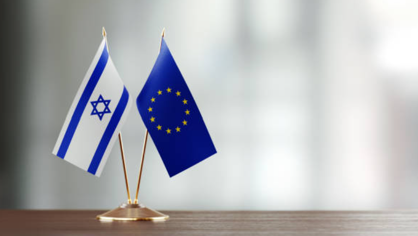 israel eu flags